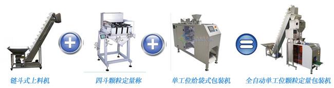 五谷雜糧包裝機組合